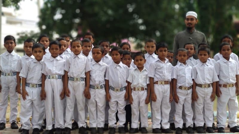 Childrens with Ustaad